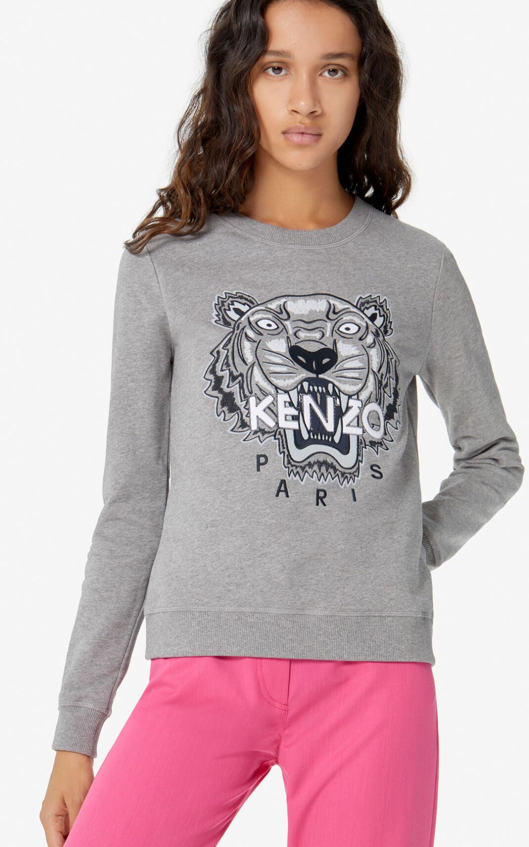 Kenzo Tiger Sweatshirt Dam | 31059-VUOZ